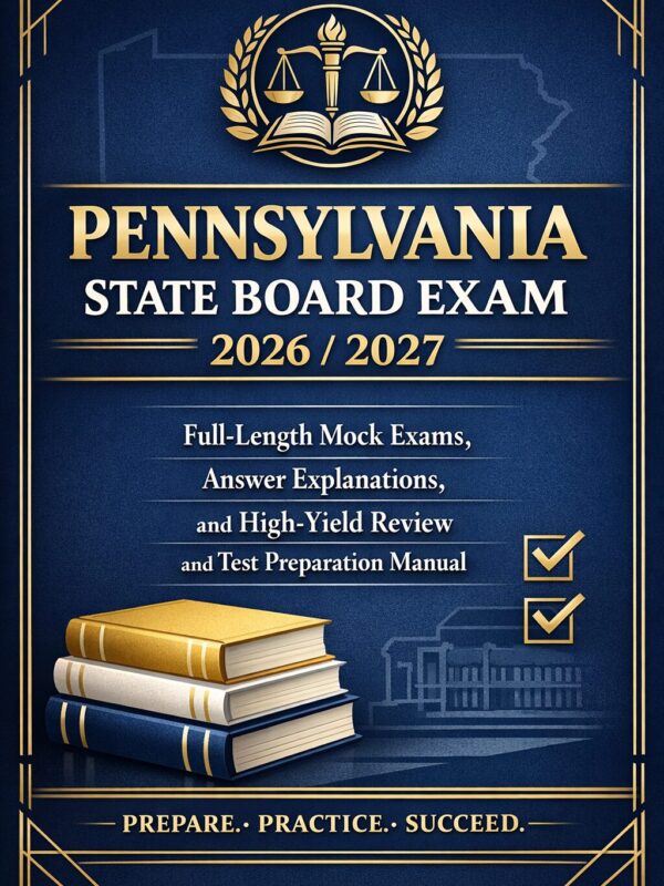 Create a premiu (27) Pennsylvania State Board Exam 2026/2027 Full-Length Mock Exams, Answer Explanations, High-Yield Review