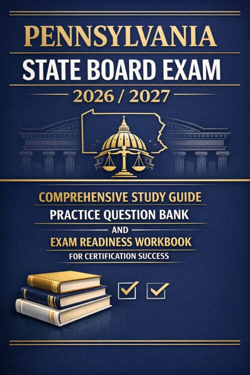 Create a premiu (28) Pennsylvania State Board Exam 2026/2027 Comprehensive Study Guide, Practice Question Bank, Exam Readiness Workbook