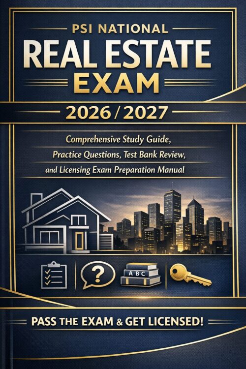 Create a premiu (33) PSI National Real Estate Exam Comprehensive Study Guide and Practice Questions 2026/2027