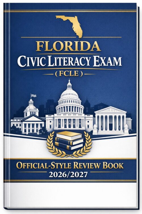 Create a profes (1) Florida Civic Literacy Exam (FCLE) Official-Style Review Book with Practice Tests 2026/2027