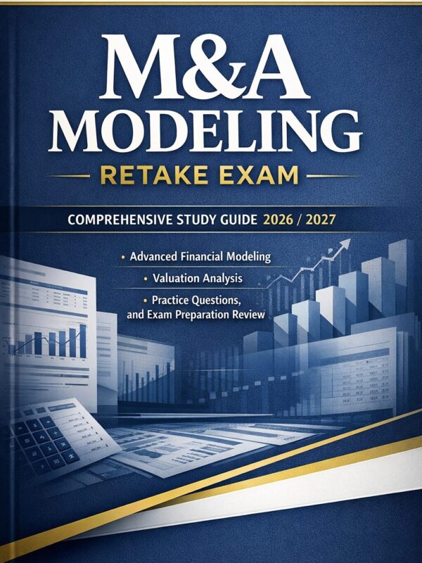 Create a profes (43) Wall Street Prep M&A Modeling Retake Study Guide 2026/2027 | Valuation & Test Prep