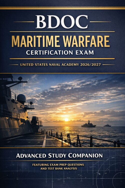Create a second (1) BDOC Maritime Warfare Certification Exam 2026/2027: Advanced Study Companion & Test Bank