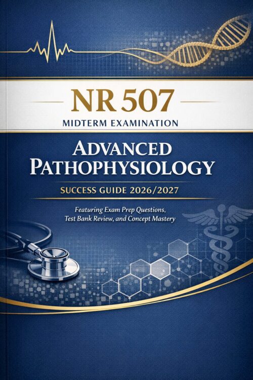 NR 507 Midterm Examination 2026/2027: Advanced Pathophysiology Success Guide & Test Bank Review