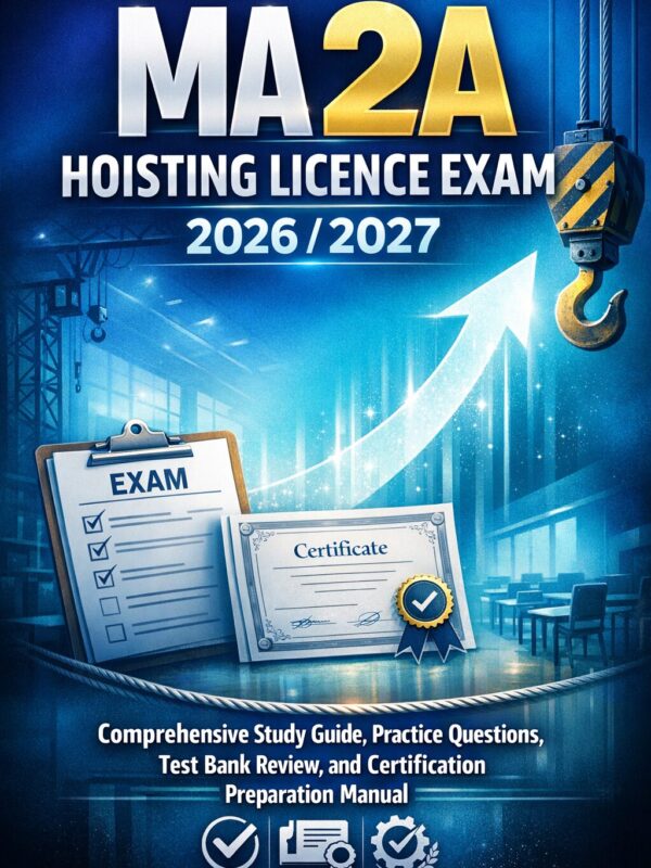 High-impact por (4) MA 2A Hoisting Licence Exam 2026/2027 Comprehensive Study Guide with Practice Questions & Test Bank Review