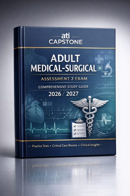 Modern high-end (1) ATI Capstone Adult Medical Surgical Assessment 2 Exam 2026/2027: Comprehensive Study Guide & Practice Tests
