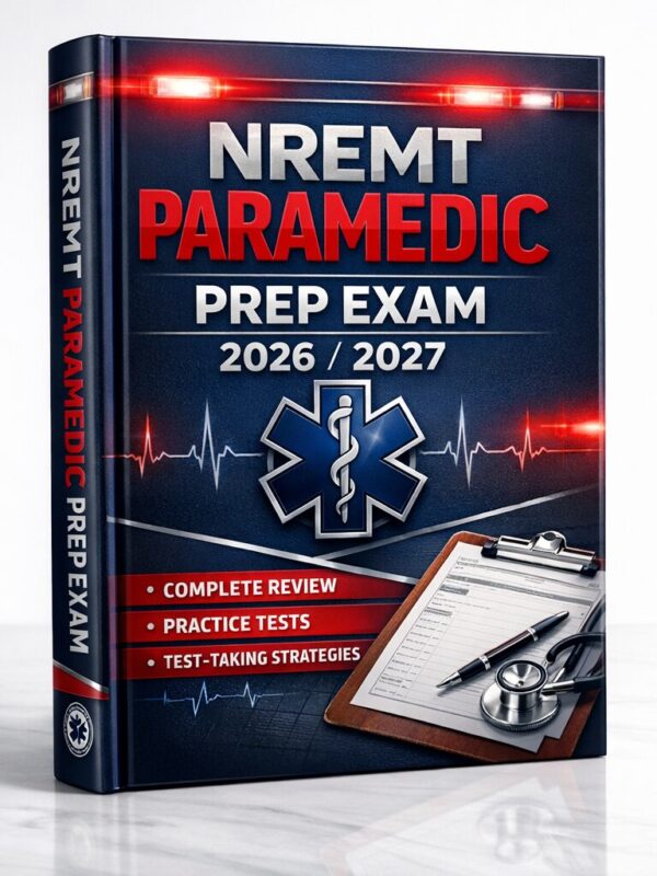 Premium book co (22) NREMT Paramedic Prep Exam 2026/2027: National Registry EMS Certification Study Guide