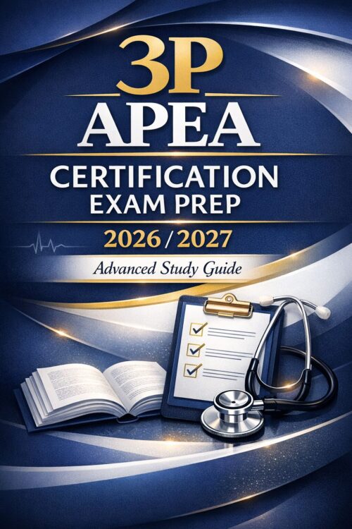 Premium book co (24) 3P APEA Certification Exam Prep 2026/2027 Advanced Study Guide with Practice Questions
