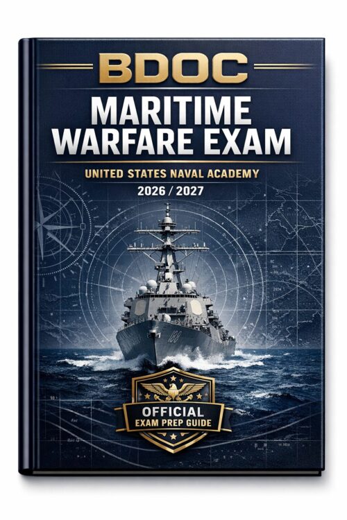 Premium hardcov BDOC Maritime Warfare Exam 2026/2027: Comprehensive Study Guide, Practice Questions & Test Bank