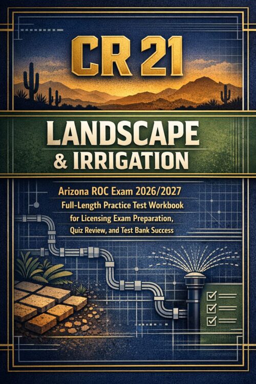 CR 21 Landscape & Irrigation Arizona ROC Exam 2026/2027 | Full-Length Practice Test Workbook