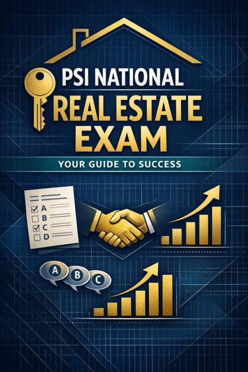 Premium vertica (31) PSI National Real Estate Exam Comprehensive Study Guide and Practice Questions 2026/2027