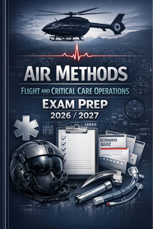 Premium vertica (32) Air Methods Flight and Critical Care Operations Exam Prep Workbook 2026/2027