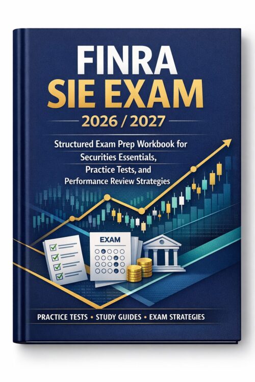 Premium vertica (34) FINRA SIE Exam 2026/2027 Structured Exam Prep Workbook, Practice Tests, Securities Essentials