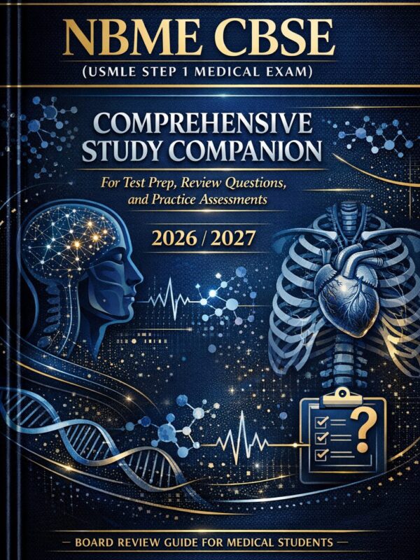 Professional bo (14) NBME CBSE (USMLE Step 1 Medical Exam) Comprehensive Study Companion for Test Prep and Practice Assessments 2026/2027