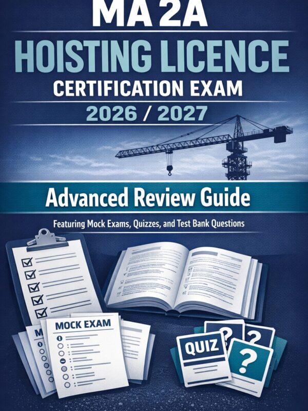 Professional bo (24) MA 2A Hoisting Licence Certification Exam 2026/2027 Advanced Review Guide with Mock Exams & Test Bank Questions