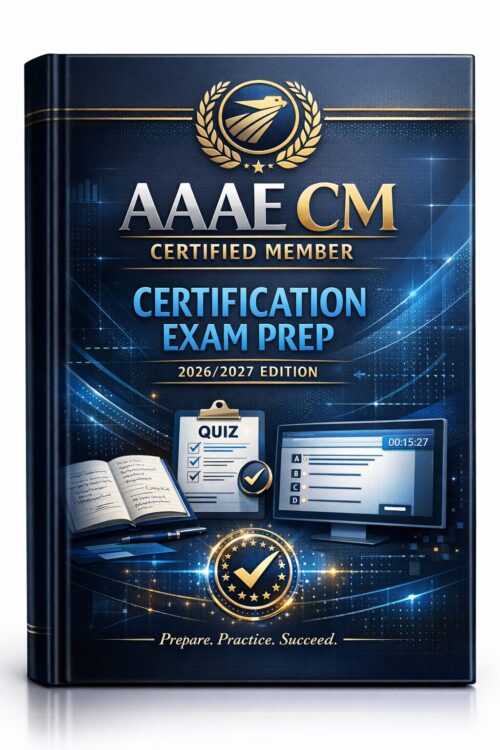AAAE CM Certified Member Certification Exam Prep 2026/2027: Study Notes, Quizzes, and Simulations