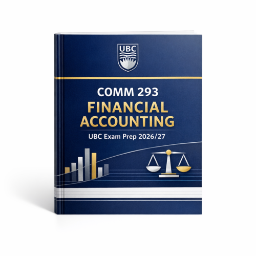 COMM 293 Financial Accounting at UBC