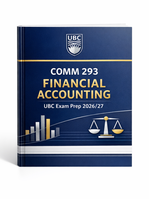 COMM 293 Financial Accounting at UBC