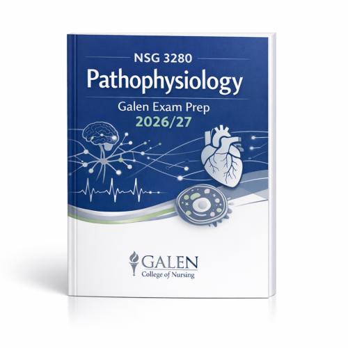 NSG 3280 Pathophysiology Galen Exam Prep 2026/27