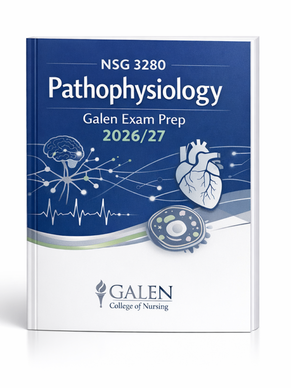 NSG 3280 Pathophysiology Galen Exam Prep 2026/27
