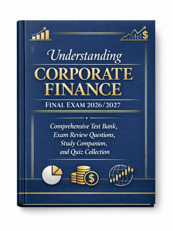 Corporate Finance Final Exam
