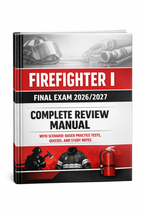 Firefighter I Final Exam 2026/2027