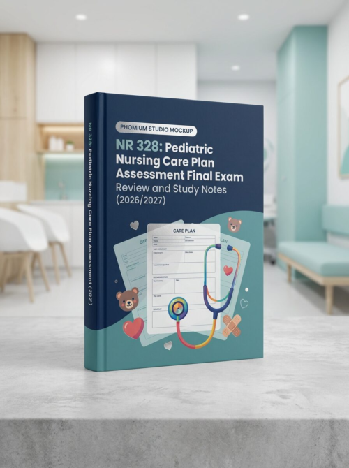 NR 328 Pediatric Nursing Care Plan Assessment Final Exam Review and Study Notes 2026/2027