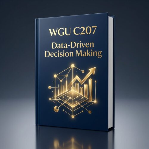 A highly realis (10) WGU C207 Data-Driven Decision Making Complete Study Guide 2026/2027 & Test Bank