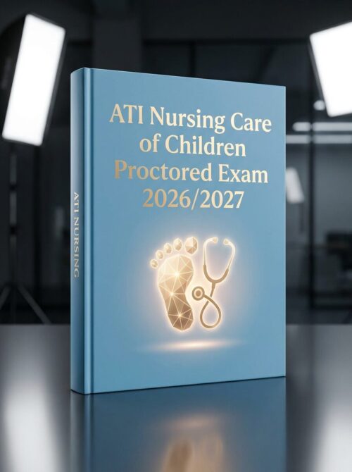 A highly realis (2) ATI Nursing Care of Children Exam 2026/2027 Study Guide & Practice
