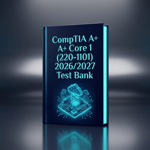 A highly realis (8) CompTIA A+ Core 1 (220-1101) 2026/2027 Test Bank & Comprehensive Review
