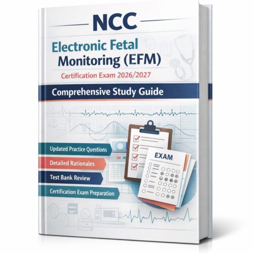 A polished 3D b (6) NCC Electronic Fetal Monitoring (EFM) Certification Exam 2026/2027 Comprehensive Study Guide