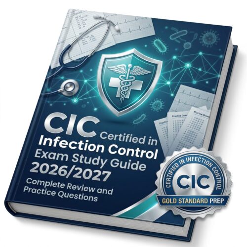A polished 3D p CIC Certified in Infection Control Exam Study Guide 2026/2027: Complete Review & Practice