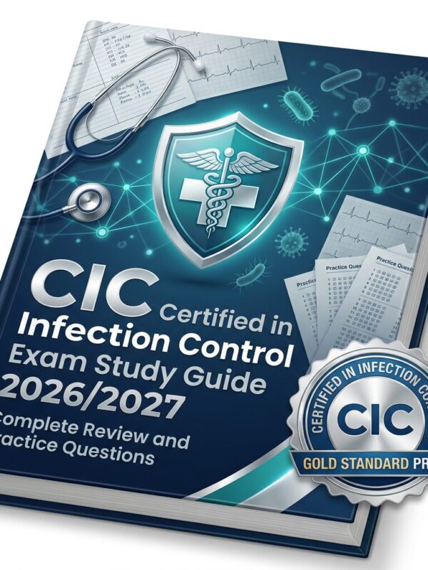 A polished 3D p CIC Certified in Infection Control Exam Study Guide 2026/2027: Complete Review & Practice