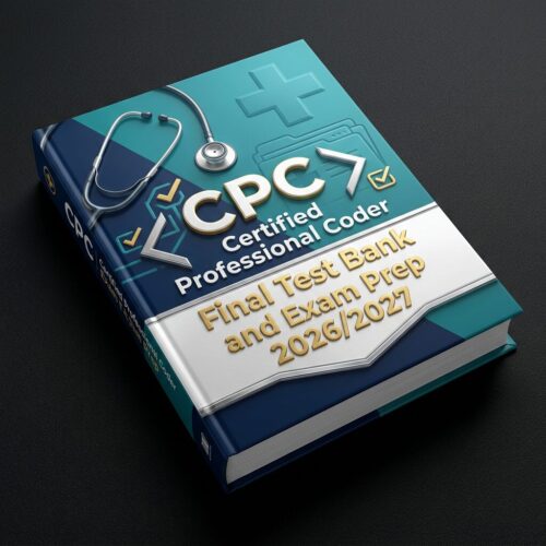 A polished 3D p (3) CPC Certified Professional Coder Final Test Bank & Exam Prep 2026/2027