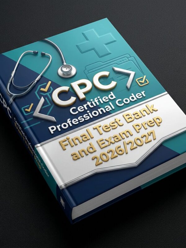 A polished 3D p (3) CPC Certified Professional Coder Final Test Bank & Exam Prep 2026/2027