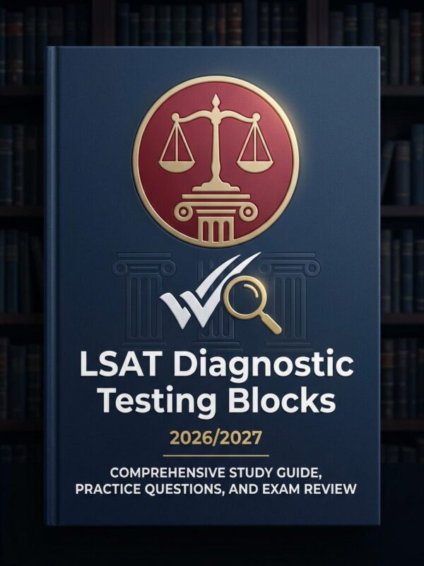 LSAT Diagnostic Testing Blocks 2026/2027 Comprehensive Study Guide & Practice Questions