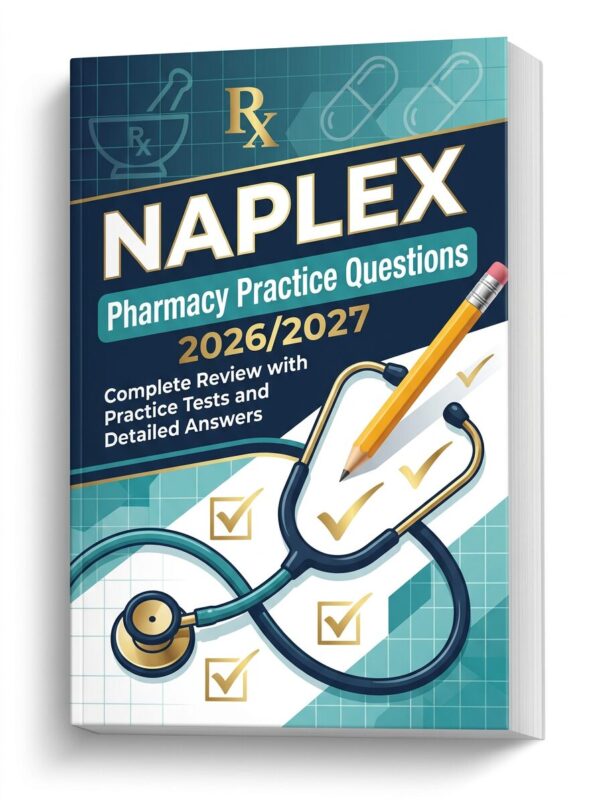 A polished 3D p (8) NAPLEX Pharmacy Practice Questions 2026/2027: Complete Review