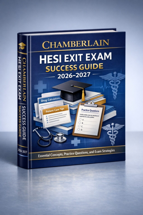 Chamberlain HESI Exit Exam Success Guide 2026–2027 | Essential Concepts, Practice Questions & Exam Strategies