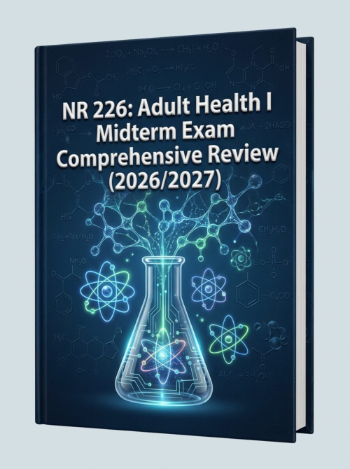 NR 226 Adult Health I Midterm Exam Comprehensive Review Guide 2026/2027