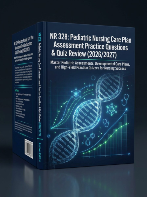 NR 328 Pediatric Nursing Care Plan Assessment Practice Questions & Quiz Review 2026/2027