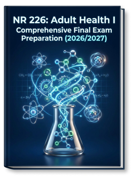 NR 226 Adult Health I Comprehensive Final Exam Preparation Guide 2026/2027