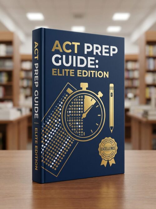 A premium 3D ac Official Paper July ACT Practice Tests 2026/2027 Review Guide