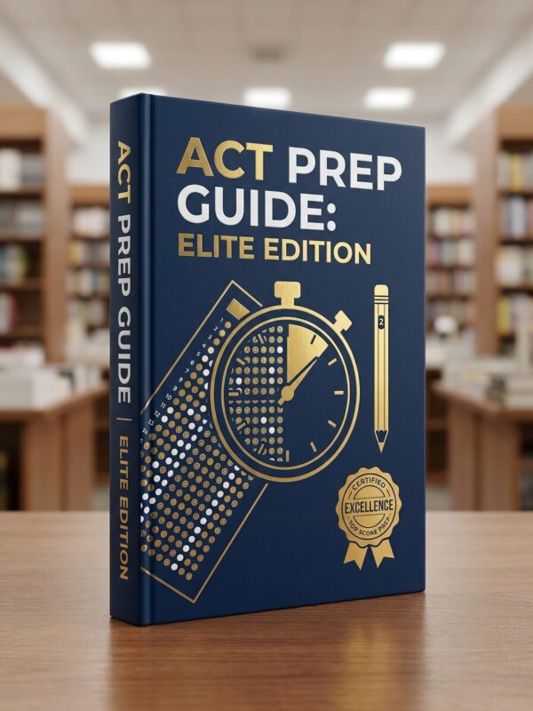 A premium 3D ac Official Paper July ACT Practice Tests 2026/2027 Review Guide