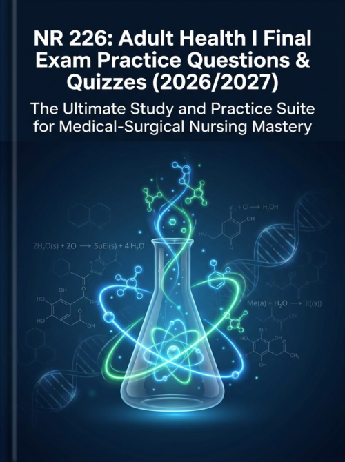 NR 226 Adult Health I Final Exam Practice Questions and Quizzes 2026/2027
