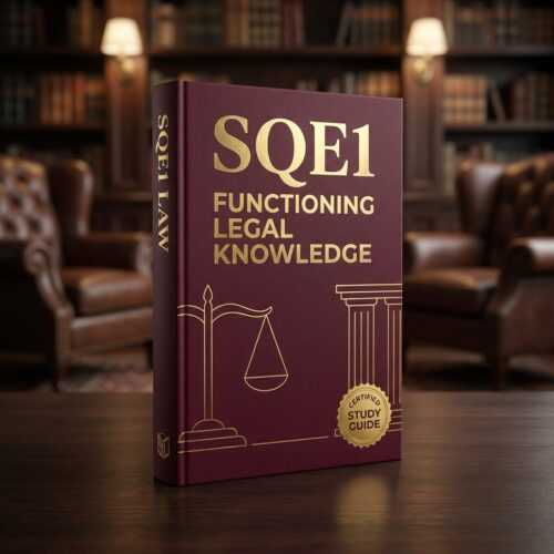 A premium 3D ha (4) SQE1 Functioning Legal Knowledge (FLK) 2026/2027 Complete Review
