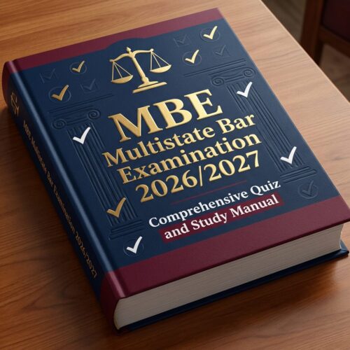 A premium 3D pa (2) MBE Multistate Bar Examination 2026/2027 Comprehensive Quiz & Study Manual