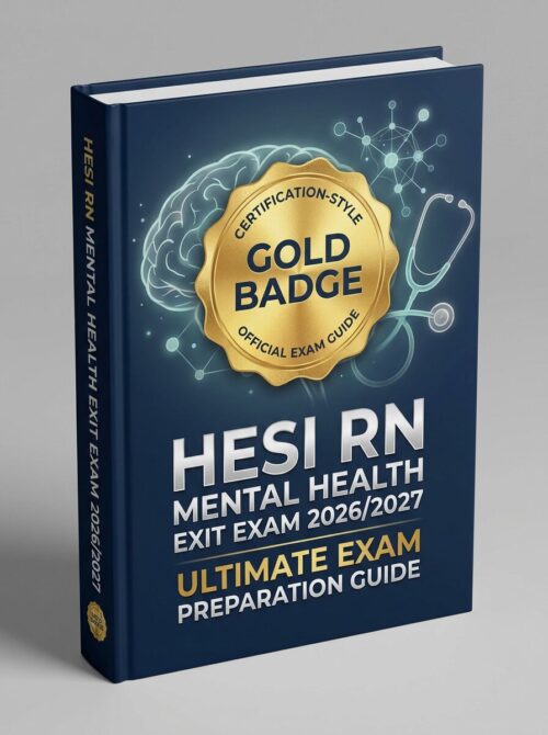 HESI RN Mental Health Exit Exam 2026/2027 Ultimate Exam Preparation Guide: Updated Practice Questions, Test Bank Review, Rationales & Mock Exams