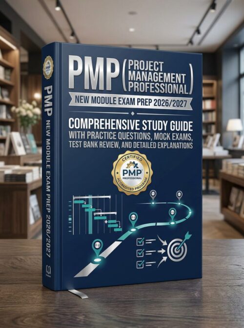 A premium 3D po (35) PMP New Module Exam Prep 2026/2027: Study Guide, Practice Questions & Mock Exams