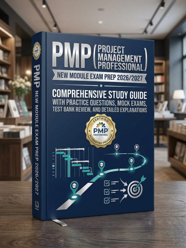 A premium 3D po (35) PMP New Module Exam Prep 2026/2027: Study Guide, Practice Questions & Mock Exams