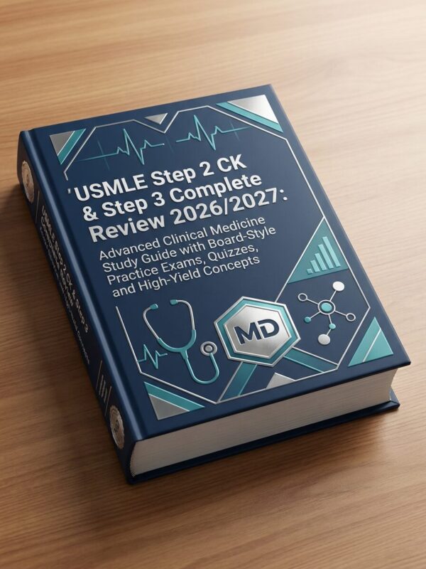 A premium 3D po (41) USMLE Step 2 CK & Step 3 Complete Review 2026/2027 Study Guide