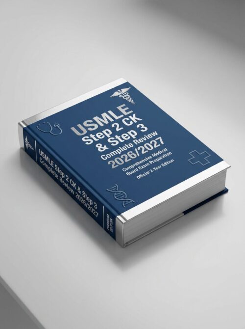 A premium 3D po (42) USMLE Step 2 CK & Step 3 Complete Review 2026/2027 Study Guide